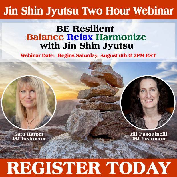 BE Resilient Balance Relax Harmonize with Jin Shin Jyutsu
